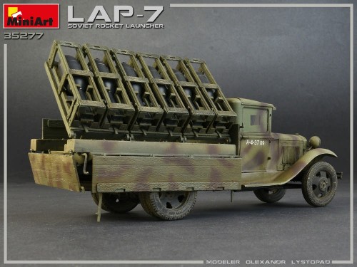 MiniArt LAP-7 Soviet Rocket Launcher (1:35)