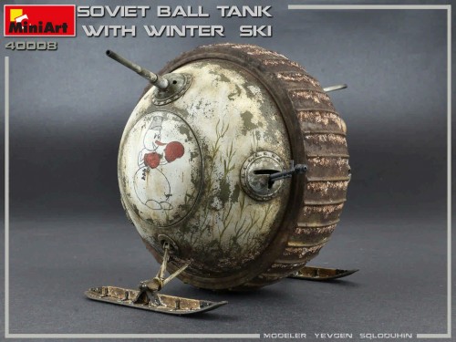 MiniArt Soviet Ball Tank with Winter Ski (1:35)