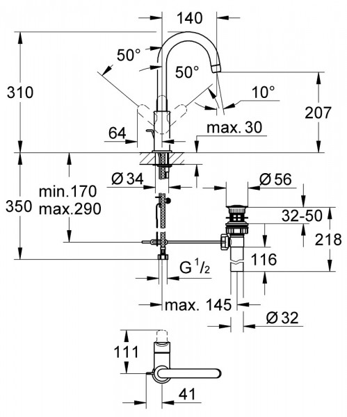 Grohe BauEdge 23093