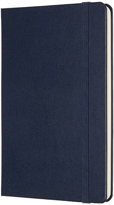 Moleskine Plain Notebook Sapphire