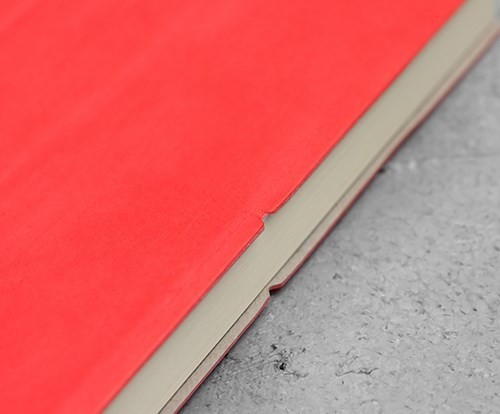 Ciak Plain Notebook large Red
