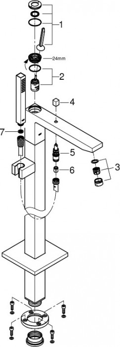 Grohe Eurocube Joy 23667000