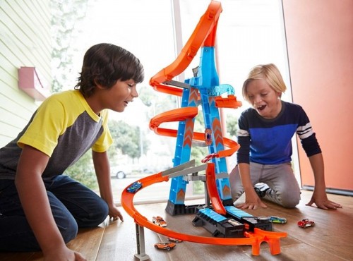 Hot Wheels Sky Crash Tower Trackset