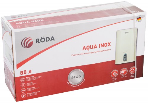 Roda Aqua INOX 80 HM