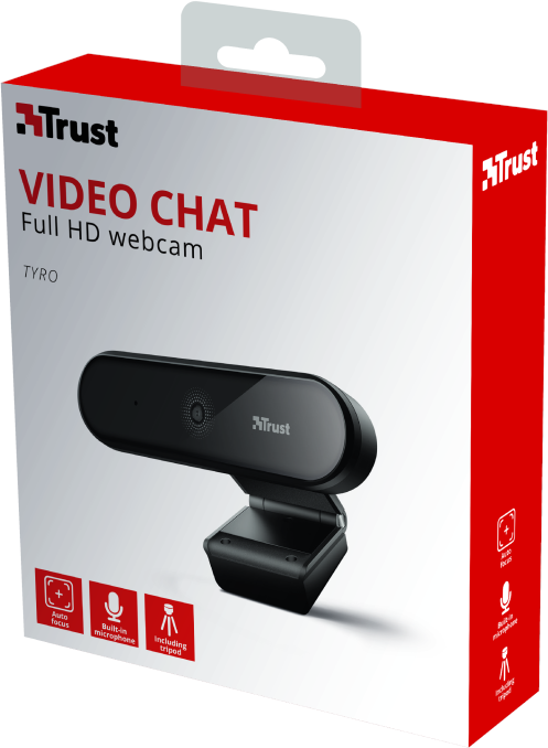 Комплектация Trust Tyro Full HD Webcam