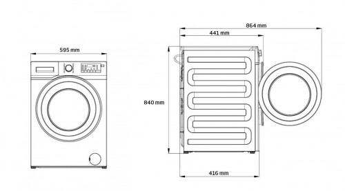 Beko SWRE 6512 XWW2E