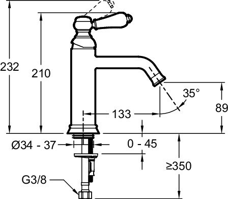 Jacob Delafon Louise E24360-CP