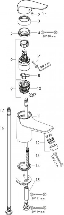 Hansgrohe Novus 71031000