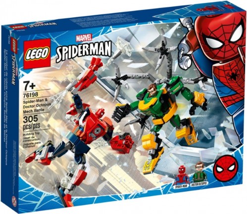 Lego Spider-Man and Doctor Octopus Mech Battle 76198