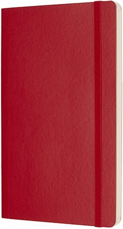 Moleskine Ruled Notebook Large Soft Red