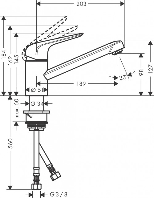 Hansgrohe Focus M42 71866000