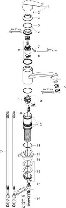 Hansgrohe Logis M31 71831000
