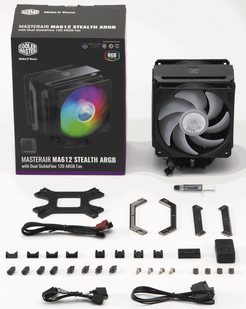 Cooler Master MasterAir MA612 Stealth ARGB