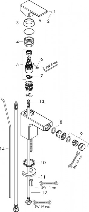 Hansgrohe Vernis Shape 71211000