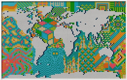 Lego World Map 31203