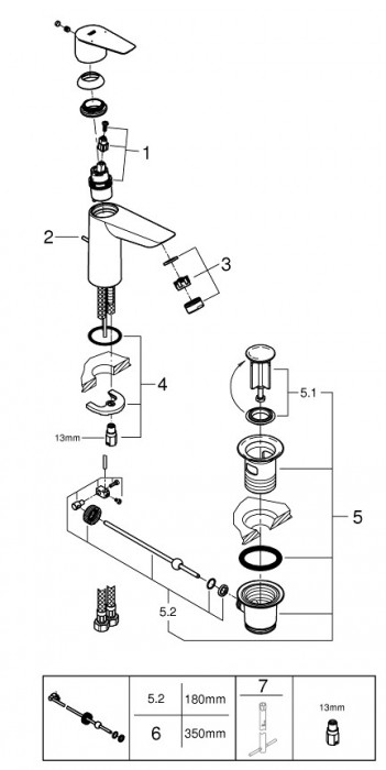 Grohe BauEdge 23758001