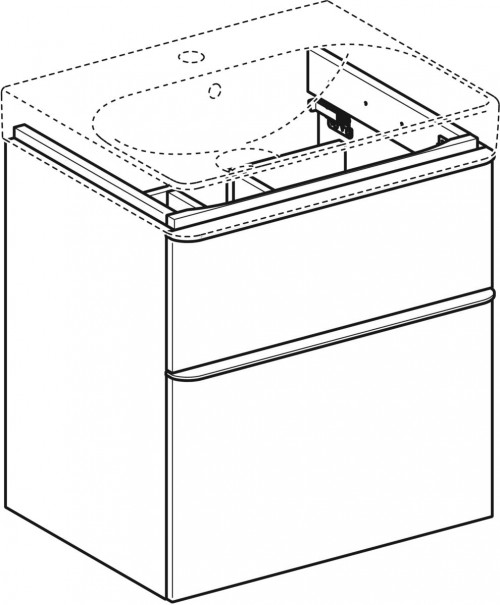 Geberit Smyle Square 60 500.352.00.1