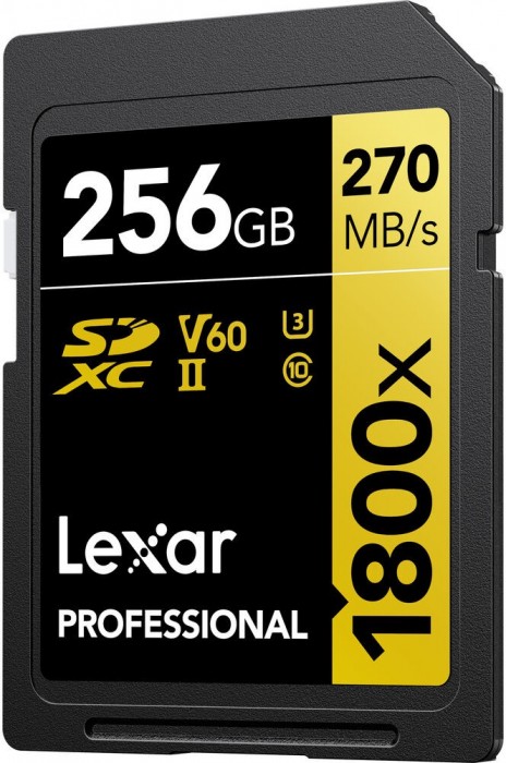 Lexar Professional 1800x UHS-II SDXC 256Gb