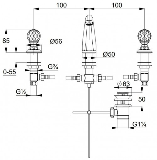 Kludi Adlon 5104305G5