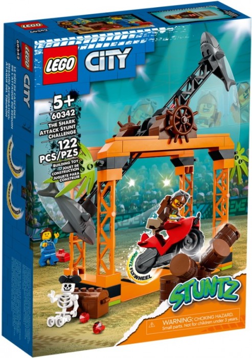 Lego The Shark Attack Stunt Challenge 60342