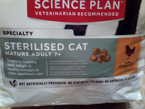 Hills SP Adult 7+ Sterilised Chicken 3.5 kg