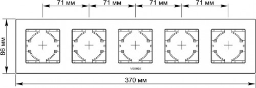 Videx VF-BNFRA5H-SL