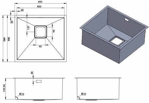 Fabiano Quadro 49 Nano 8216.401.0042