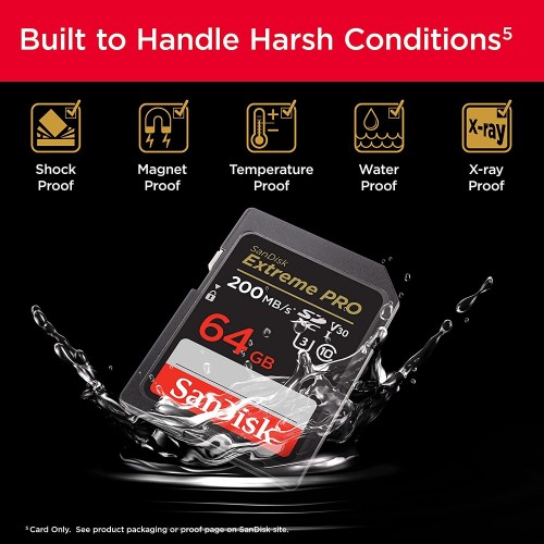 SanDisk Extreme Pro SDXC UHS-I Class 10 64Gb