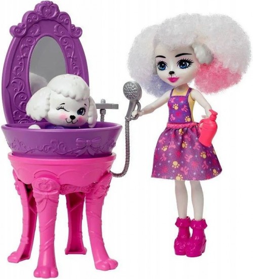 Enchantimals Poodle Do Beauty Salon HHC20