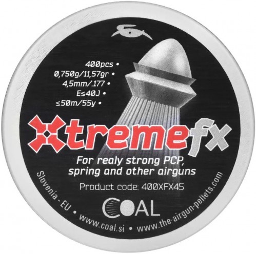 Coal Xtreme FX 4.5 mm 0.75 g 400 pcs