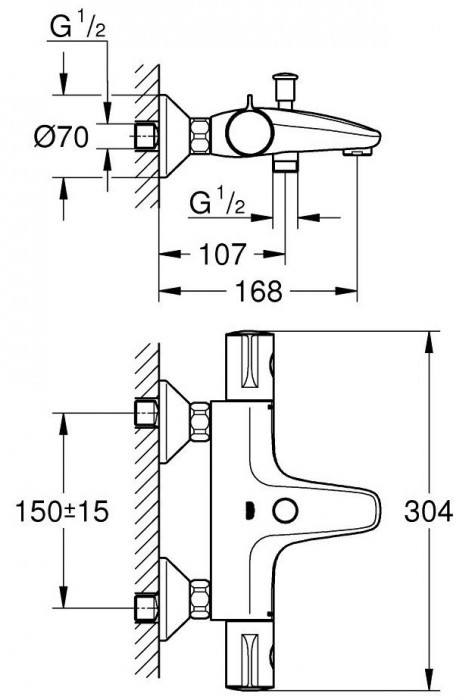 Grohe Start UA202304TS