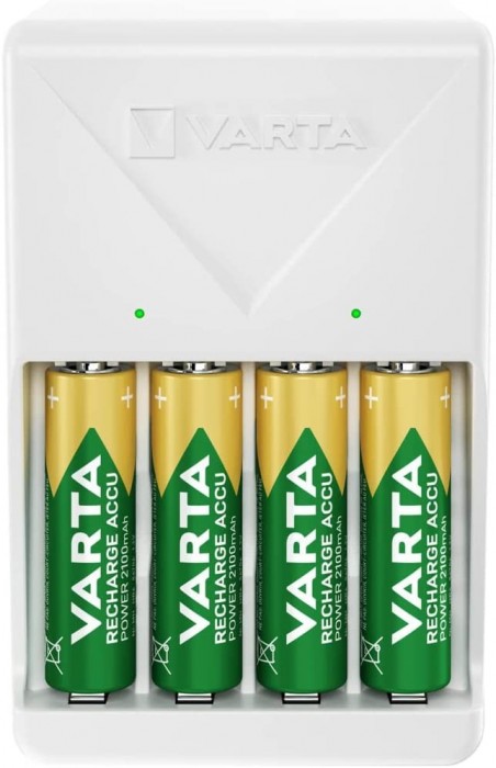 Varta Plug Charger 57657 + 4xAA 2100 mAh