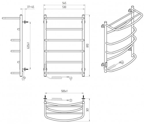 LARIS Euroflesh Shelf E L 500x800 73207610