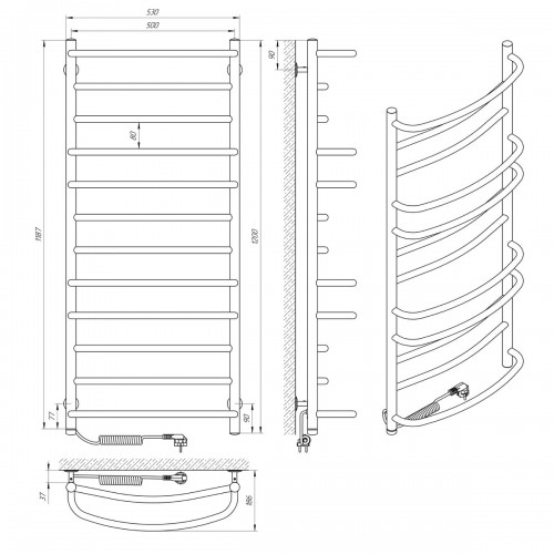 LARIS Euromix S3 E L 500x1200 73207688