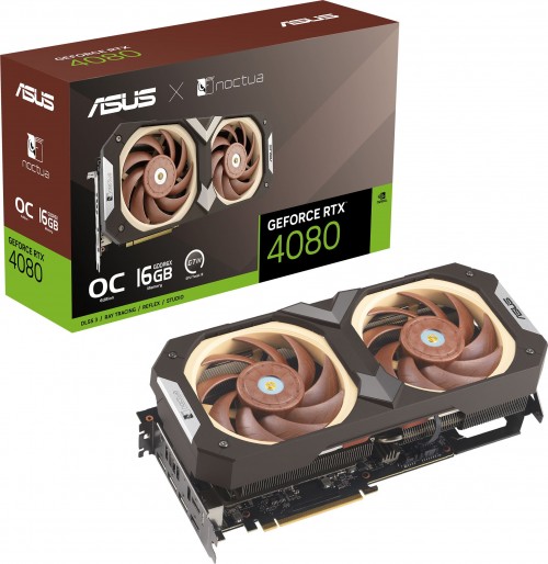 Asus GeForce RTX 4080 16GB GDDR6X Noctua OC