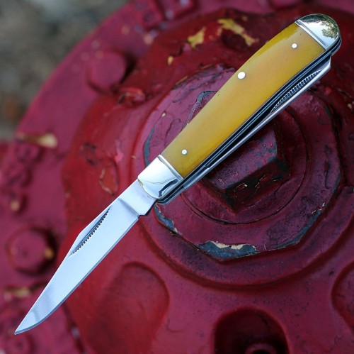 Cold Steel Mini Trapper Yellow Bone