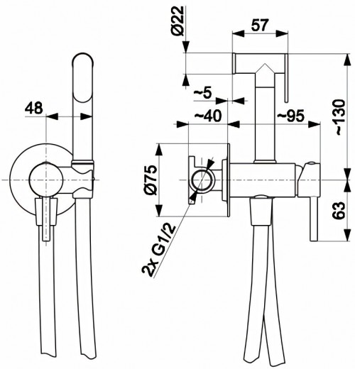 Armatura Moza 5039-512-00