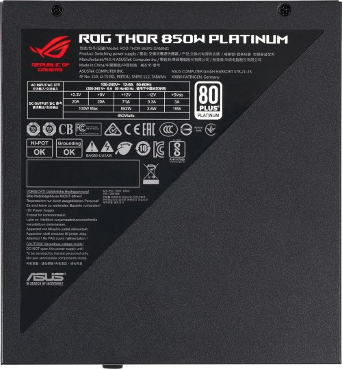 Asus ROG-THOR-850P2-GAMING