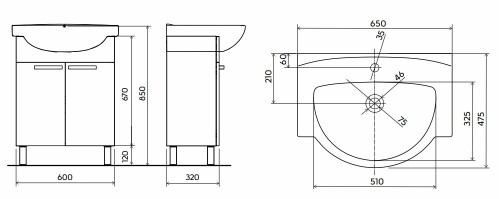 Kolo Freja 65 L79001000
