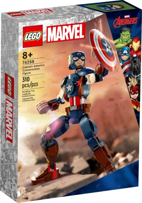 Lego Captain America Construction Figure 76258