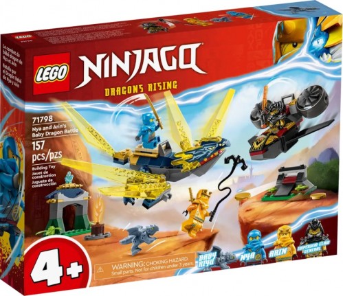 Lego Nya and Arins Baby Dragon Battle 71798