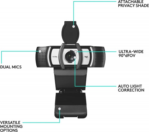 Logitech C930s Pro HD Webcam