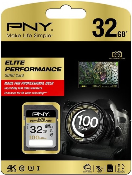 PNY Elite Performance SDHC 32Gb