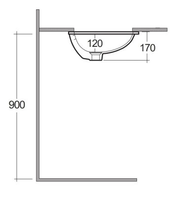 Rak Ceramics Variant 55 VARUC55500AWHA