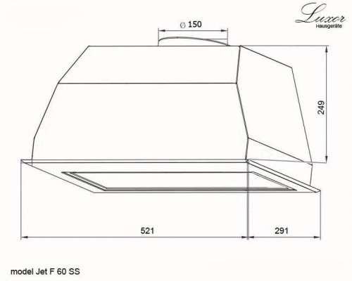 Luxor Jet F 60 WH 1450 LED Mechanic