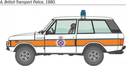 ITALERI Range Rover Police (1:24)