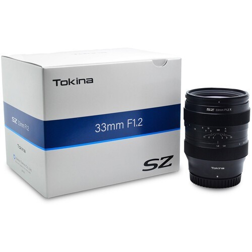 Tokina 33mm f/1.2 SZ