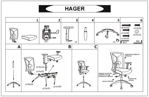 Stema Hager Chrome