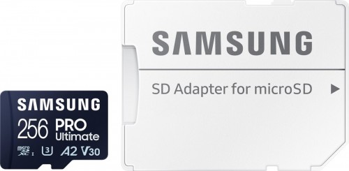 Samsung PRO Ultimate + Adapter microSDXC 256Gb