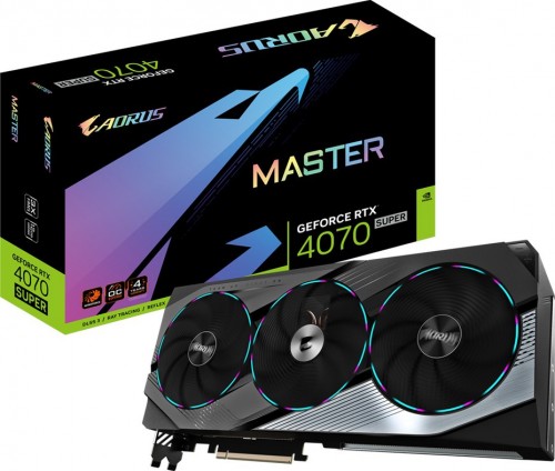 Gigabyte GeForce RTX 4070 SUPER AORUS MASTER 12G